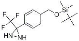 4-[3-(Trifluoromethyl)-3h-diaziridine]benzyl alcohol tert-butyl(dimethyl)silyl ether Structure,87736-83-2Structure