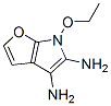 6H-furo[2,3-b]pyrrole-4,5-diamine,6-ethoxy- Structure,877397-09-6Structure