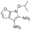 6H-furo[2,3-b]pyrrole-4,5-diamine,6-(1-methylethoxy)- Structure,877397-11-0Structure