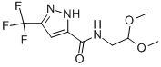 3-(Trifluoromethyl)-n-(2,2-dimethoxyethyl)-1h-pyrazole-5-carboxamide Structure,877402-80-7Structure