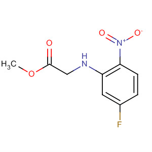 Methyl (5-fluoro-2-nitro-phenylamino)-acetate Structure,877628-73-4Structure