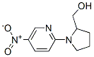 (1-(5-Nitropyridin-2-yl)pyrrolidin-2-yl)methanol Structure,87766-18-5Structure