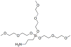 3-氨基丙基三(甲氧基乙氧基乙氧基)硅烷结构式_87794-64-7结构式