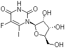 5-Fluoro-6-iodouridine Structure,87818-06-2Structure