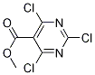 Methyl 2,4,6-trichloropyrimidine-5-carboxylate Structure,87846-94-4Structure