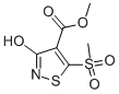 3-Hydroxy-5-methanesulfonyl-isothiazole-4-carboxylic acid methyl ester Structure,878477-24-8Structure