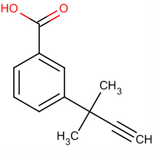 3-(2-Methylbut-3-yn-2-yl)benzoic acid Structure,878745-14-3Structure