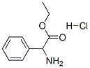 Ethyl 2-amino-2-phenylacetate hydrochloride Structure,879-48-1Structure