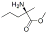 D-norvaline, 2-methyl-, methyl ester (9ci) Structure,87900-12-7Structure