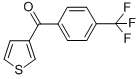 3-(4-Trifluoromethylbenzoyl)thiophene Structure,879218-18-5Structure