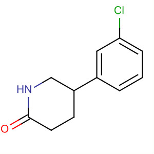 5-(3-Chlorophenyl)-2-piperidone Structure,87922-76-7Structure