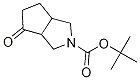 Tert-butyl 4-oxohexahydrocyclopenta[c]pyrrole-2(1h)-carboxylate Structure,879686-42-7Structure