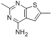 2,6-Dimethylthieno[2,3-d]pyrimidin-4-amine Structure,879873-55-9Structure