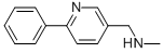 N-methyl(6-phenylpyrid-3-yl)methylamine Structure,879896-40-9Structure