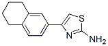 4-(5,6,7,8-Tetrahydro-naphthalen-2-yl)-thiazol-2-ylamine Structure,87999-04-0Structure