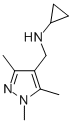 N-[(1,3,5-trimethyl-1h-pyrazol-4-yl)methyl]cyclopropanamine Structure,880361-70-6Structure