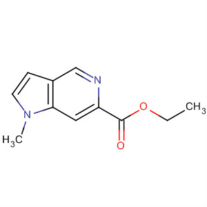 1-Methyl-1h-pyrrolo[3,2-c]pyridine-6-carboxylic acid ethyl ester Structure,88129-33-3Structure