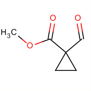 Methyl 1-formylcyclopropanecarboxylate Structure,88157-41-9Structure