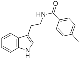 N-(2-indol-3-ylethyl)(4-methylphenyl)formamide Structure,881597-49-5Structure