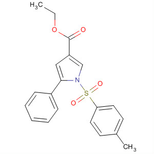 Ethyl 1-[(4-methylphenyl)sulfonyl]-5-phenyl-1h-pyrrole-3-carboxylate Structure,881673-29-6Structure