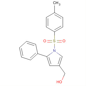 {1-[(4-Methylphenyl)sulfonyl]-5-phenyl-1h-pyrrol-3-yl}methanol Structure,881673-30-9Structure