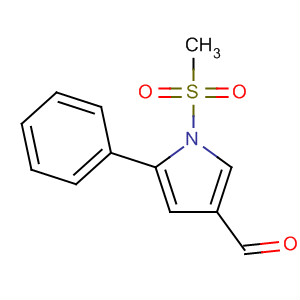 1-(Methylsulfonyl)-5-phenyl-1h-pyrrole-3-carbaldehyde Structure,881673-35-4Structure