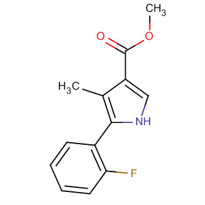 Methyl 5-(2-fluorophenyl)-4-methyl-1h-pyrrole-3-carboxylate Structure,881674-07-3Structure