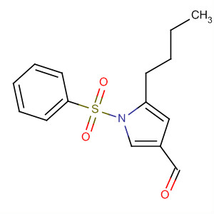 5-Butyl-1-(phenylsulfonyl)-1h-pyrrole-3-carbaldehyde Structure,881676-48-8Structure