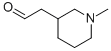 1-Methyl-3-piperidineacetaldehyde Structure,881841-76-5Structure