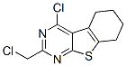 4-Chloro-2-chloromethyl-5,6,7,8-tetrahydro-benzo[4,5]thieno[2,3-d]pyrimidine Structure,88203-17-2Structure