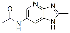 (9ci)-n-(2-甲基-1H-咪唑并[4,5-b]吡啶-6-基)-乙酰胺结构式_882400-87-5结构式