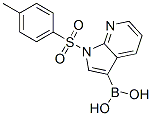 Boronic acid, B-[1-[(4-methylphenyl)sulfonyl]-1H-pyrrolo [2,3-b]pyridin-3-yl]- Structure,882562-39-2Structure