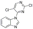 1-(2,5-Dichloropyrimidin-4-yl)-1h-benzo[d]imidazole Structure,882562-56-3Structure