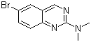 6-Bromo-n,n-dimethyl -2-quinazolinamine Structure,882670-78-2Structure