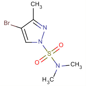 4-Bromo-n,n,3-trimethyl-1h-pyrazole-1-sulfonamide Structure,882689-55-6Structure