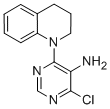 4-Chloro-6-(3,4-dihydro-1(2H)-quinolinyl)-5-pyrimidinamine Structure,882767-85-3Structure