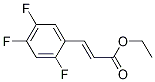 (E)-ethyl3-(2,4,5-trifluorophenyl)acrylate Structure,882856-63-5Structure