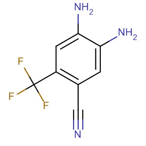 4,5-Diamino-2-cyanobenzotrifluoride Structure,882978-62-3Structure