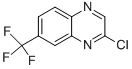 2-Chloro-7-trifluoromethylquinoxaline Structure,883-94-3Structure