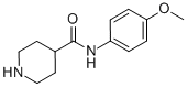 N-(4-methoxyphenyl)piperidine-4-carboxamide Structure,883106-58-9Structure