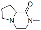 (9CI)-六氢-2-甲基吡咯并[1,2-a]吡嗪-1(2H)-酮结构式_88327-86-0结构式