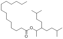 3-异戊基-6-甲基-2-庚基肉豆蔻酸结构式_88332-30-3结构式