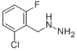 (2-Chloro-6-fluorobenzyl)hydrazine hydrochloride Structure,883546-66-5Structure