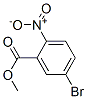 5-Bromo-2-nitrobenzoic acid methyl ester Structure,883554-93-6Structure