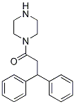 3,3-Diphenyl-1-(piperazin-1-yl)propan-1-one Structure,88372-34-3Structure