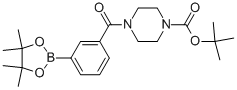 3-(4-Boc-piperazine-1-carbonyl)phenylboronic acid pinacol ester Structure,883738-41-8Structure