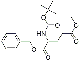 (R)-1-5-甲基 2-((叔丁氧基羰基)氨基)戊二酸苄酯结构式_883985-06-6结构式