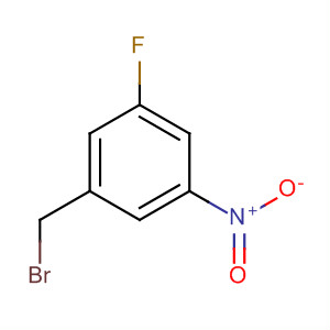 3-氟-5-硝基苄溴结构式_883987-75-5结构式