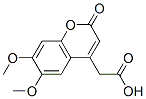 6,7-Dimethoxycoumarin-4-acetic acid Structure,88404-26-6Structure