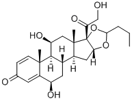 6|-Hydroxy budesonide Structure,88411-77-2Structure